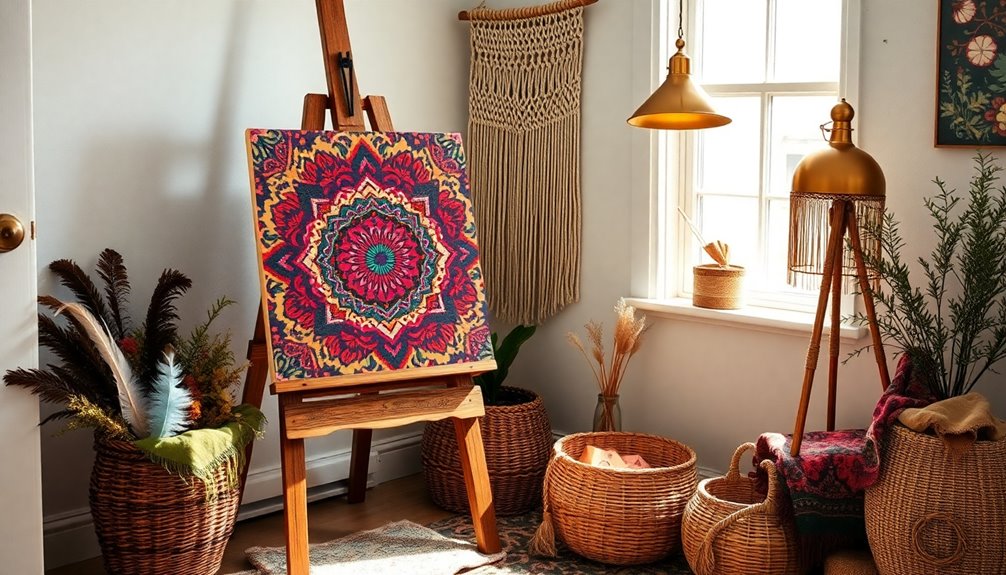 create personalized boho art