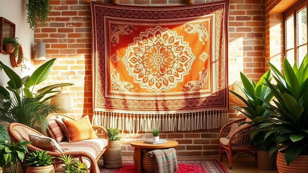 decorative fabric wall hangings