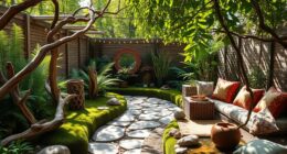 designing a tranquil outdoor space