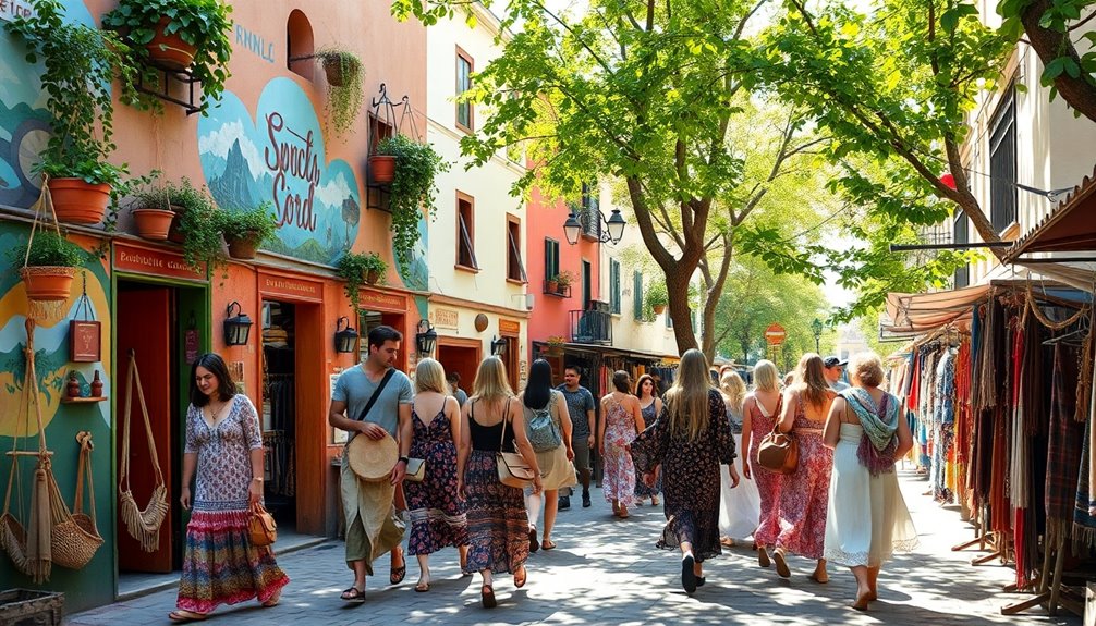 discover authentic artsy neighborhoods
