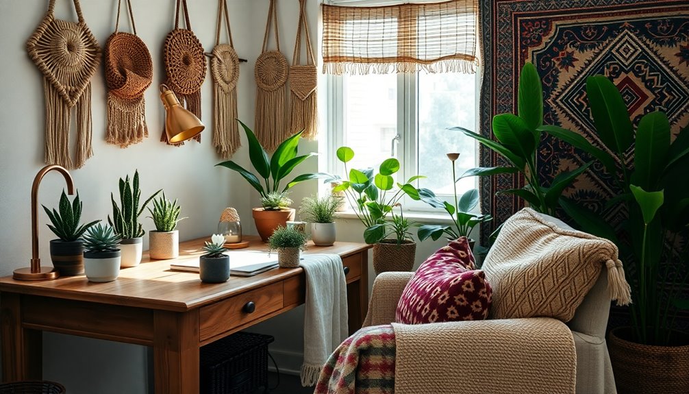 eclectic earthy vintage cozy