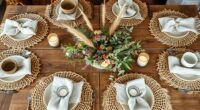 eclectic natural textured decor