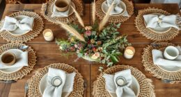 eclectic natural textured decor