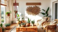eco friendly boho decor
