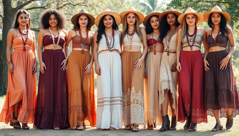 flattering boho style tips
