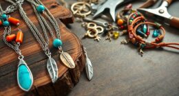 handmade boho jewelry crafting