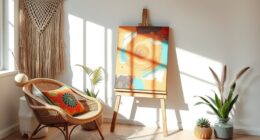 make boho home art