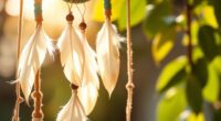 making boho style dreamcatchers