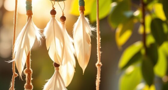 making boho style dreamcatchers