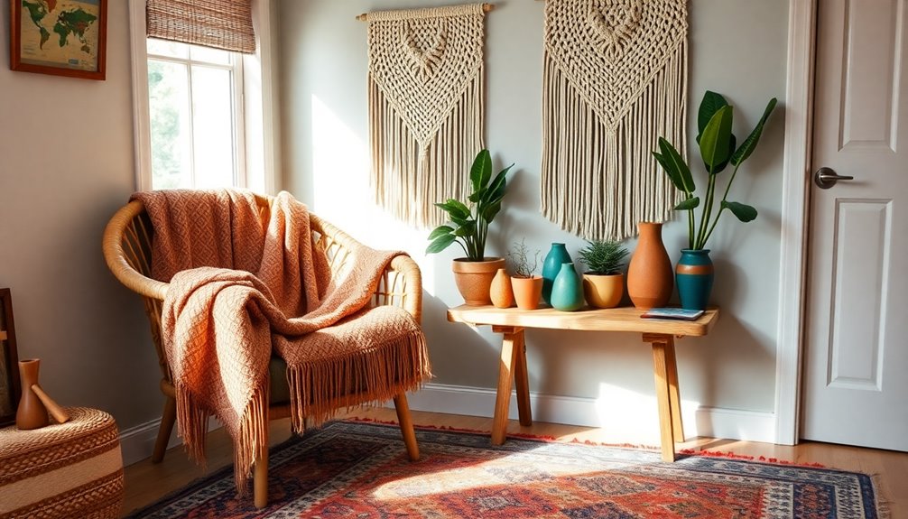 maximize small boho space