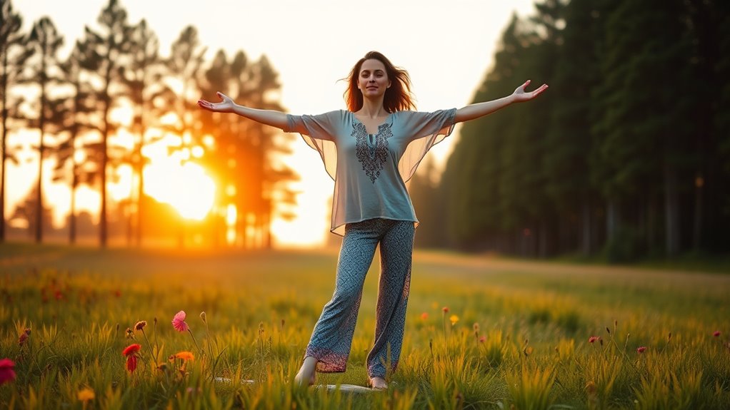 relaxing boho workout routines
