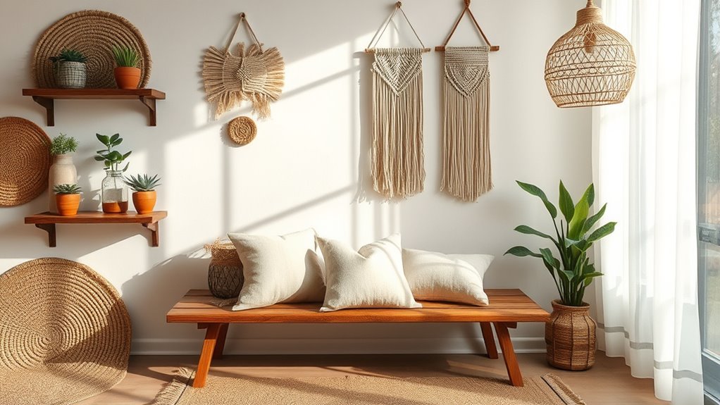 sustainable bohemian home decor