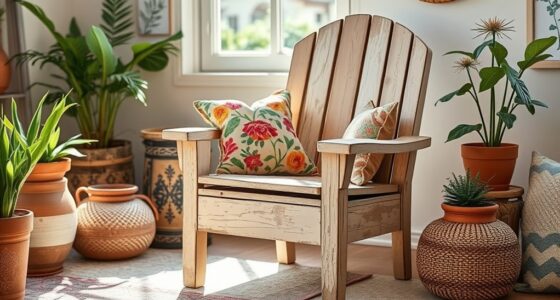transforming furniture into boho chic