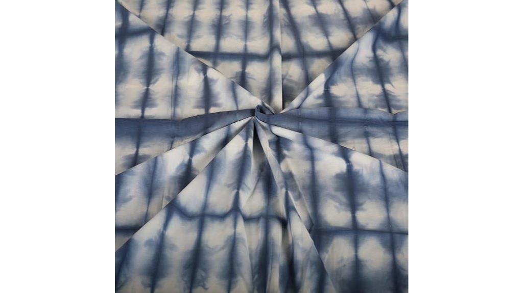 100 cotton shibori fabric