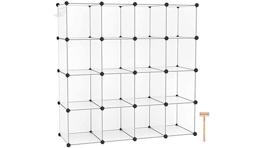 16 cube storage organizer