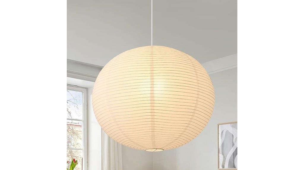 20 inch white paper lantern