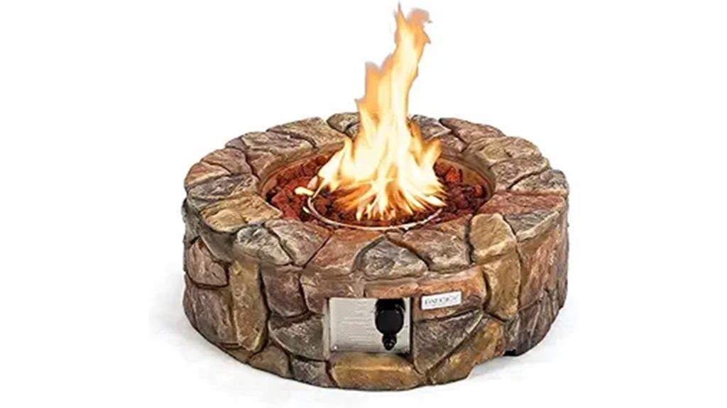 28 inch round fire pit