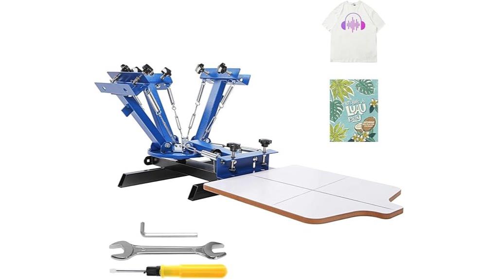 4 color t shirt press