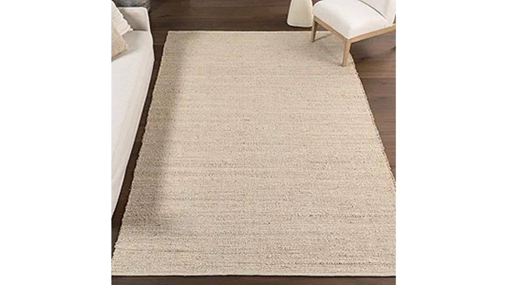 4x6 jute cotton rug