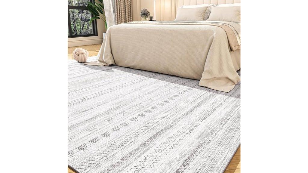 5x7 washable living rug