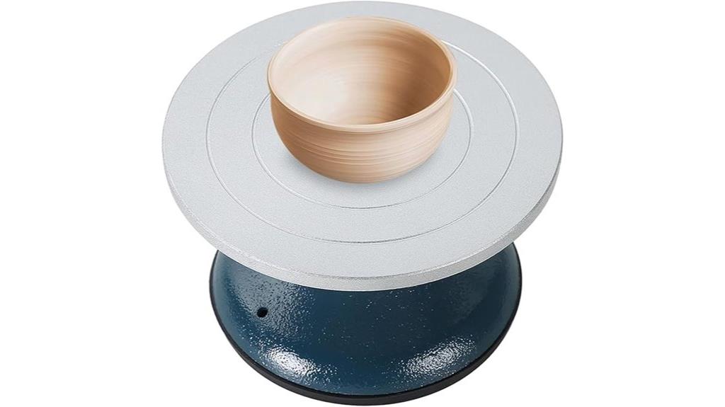 7 inch metal pottery wheel