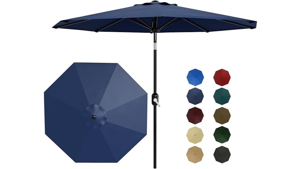 9ft crank tilt umbrella