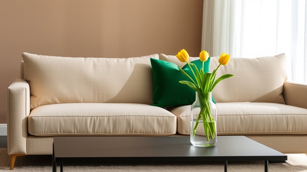 add colorful statement accessories