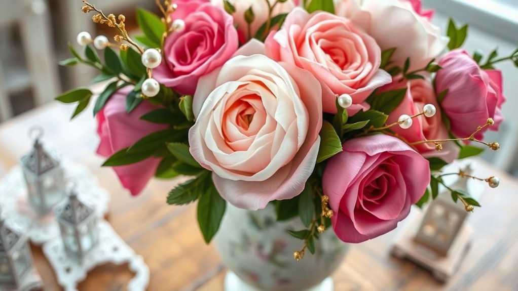 add decorative finishing touches