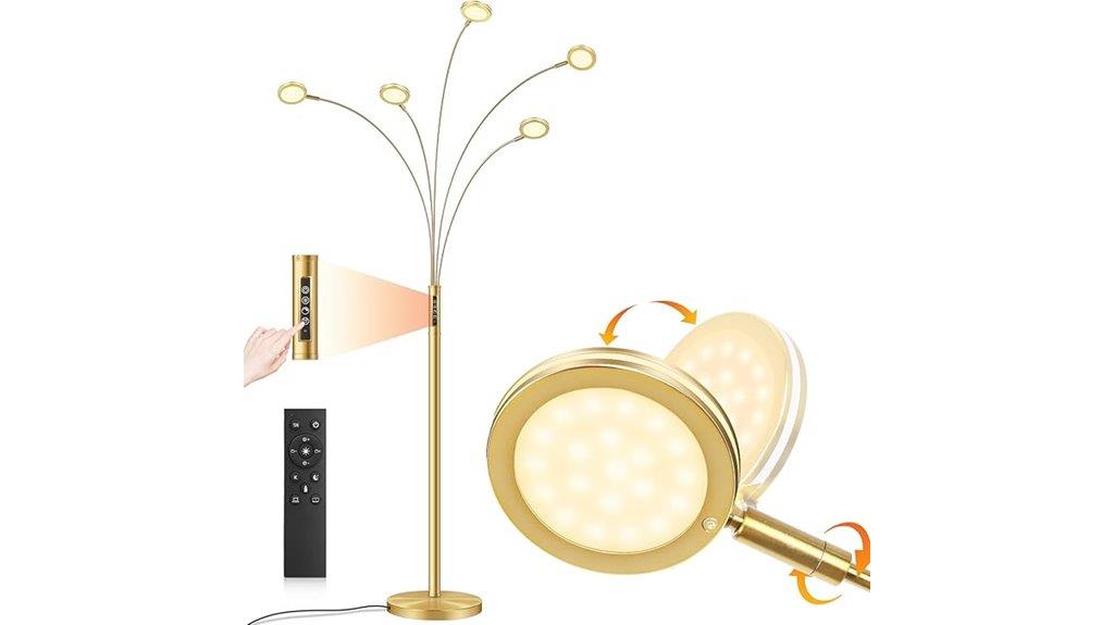 adjustable color dimmable lamp