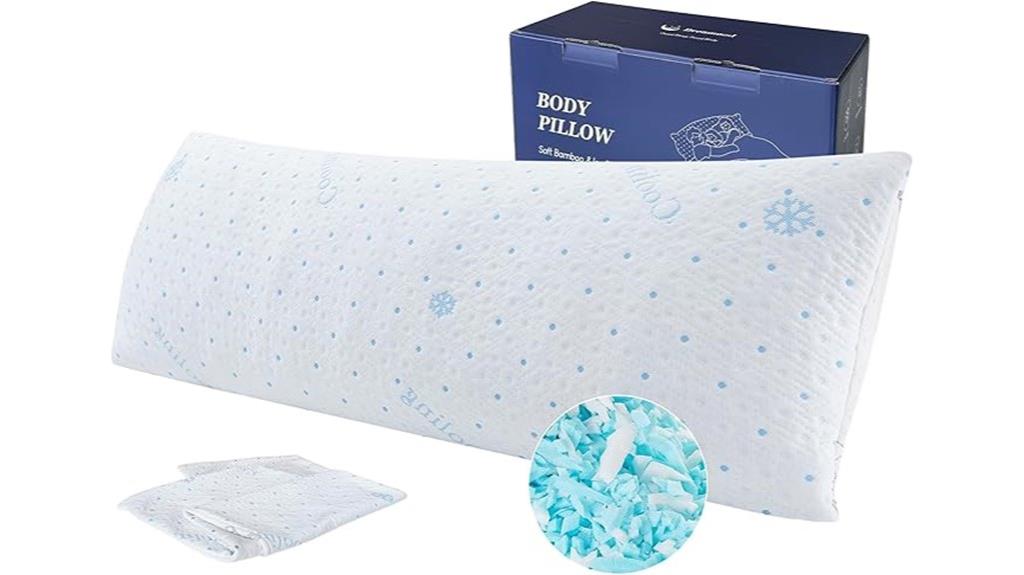 adjustable cooling pregnancy pillow
