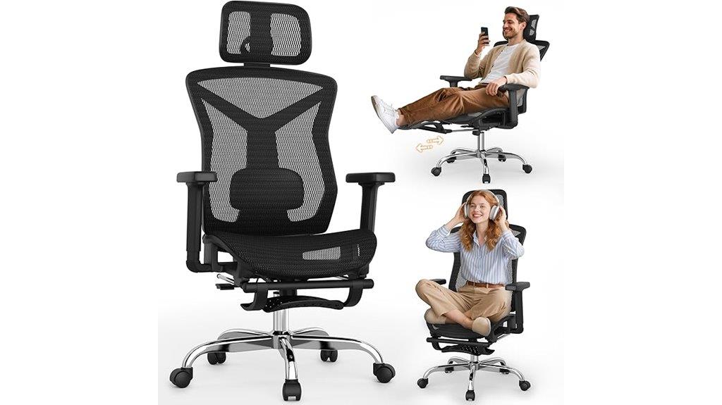 adjustable ergonomic office chair