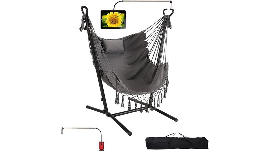 adjustable hammock with stand