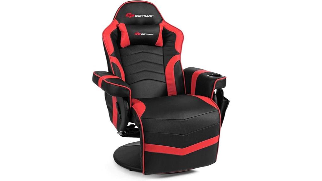 adjustable massage gaming chair