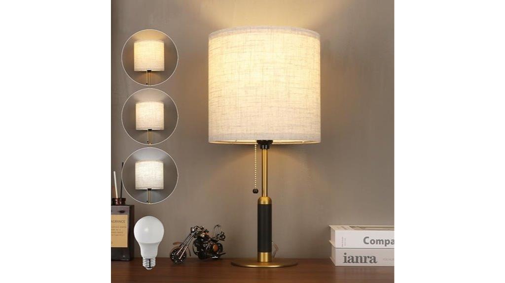 adjustable multi color bedside lamp