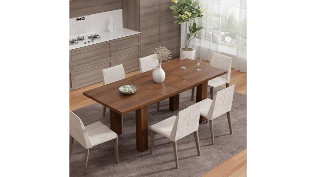 adjustable seating capacity table