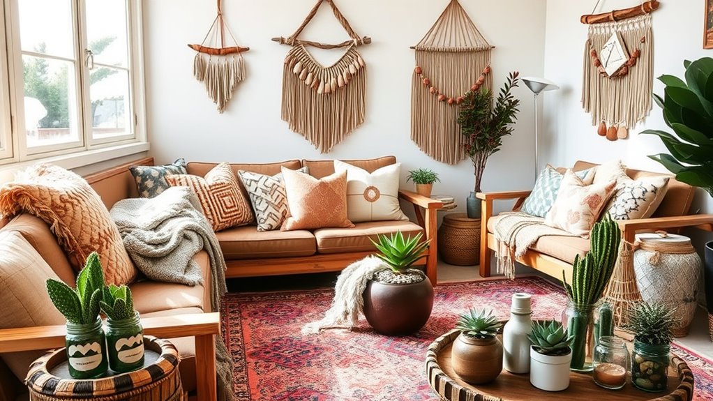 affordable boho decorating tips
