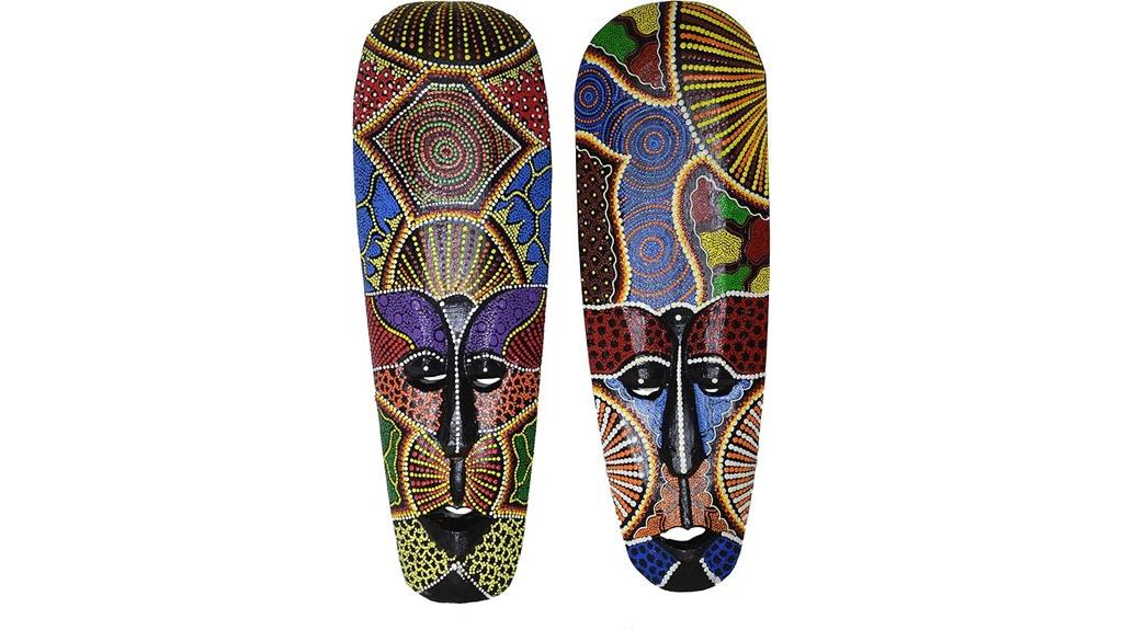 african hand carved masks
