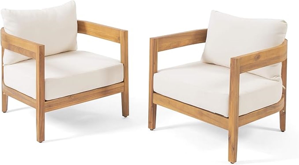 alfy outdoor club chairs