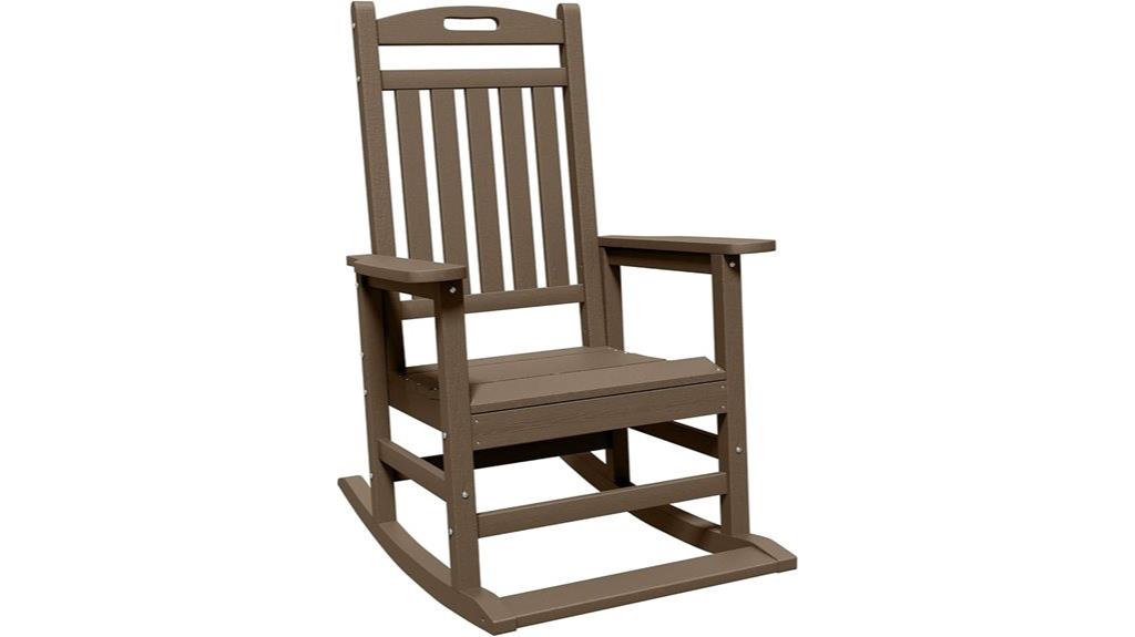 all weather outdoor rocker