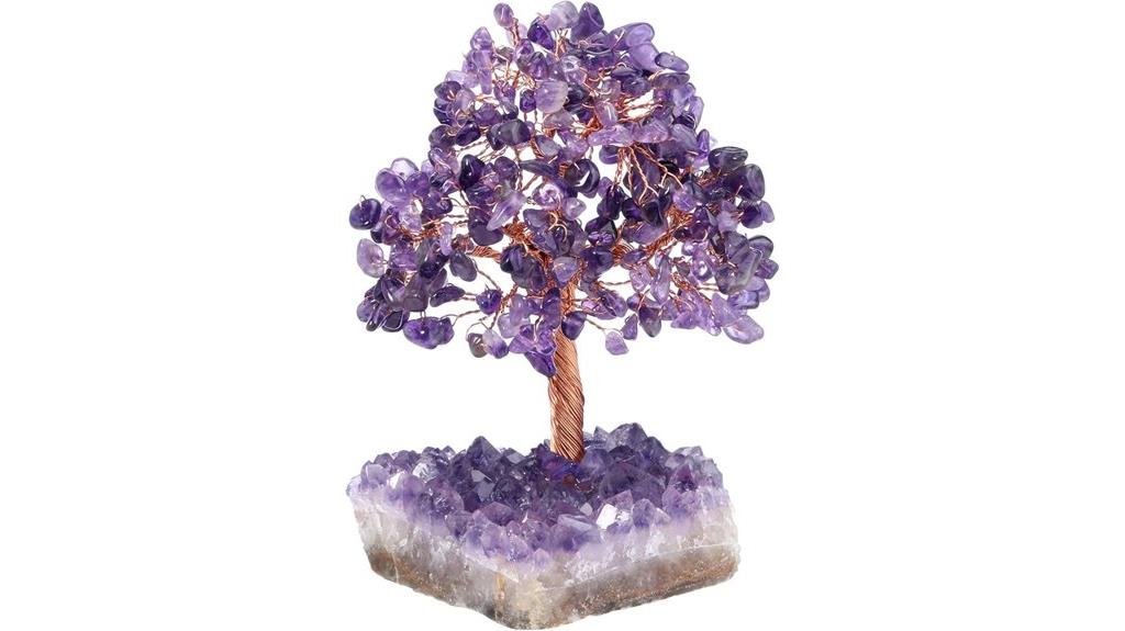amethyst money tree craft