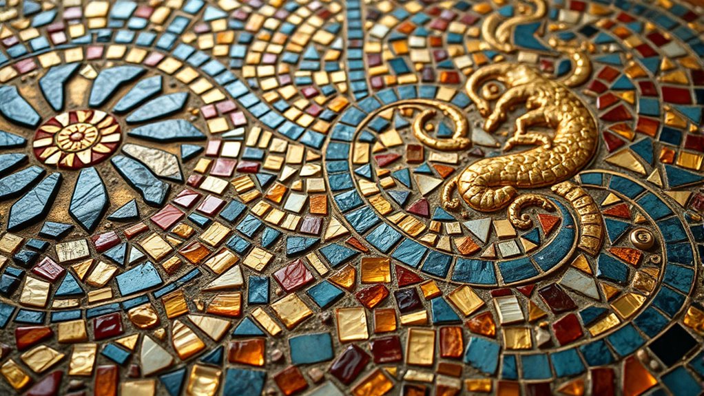 ancient roman mosaic art