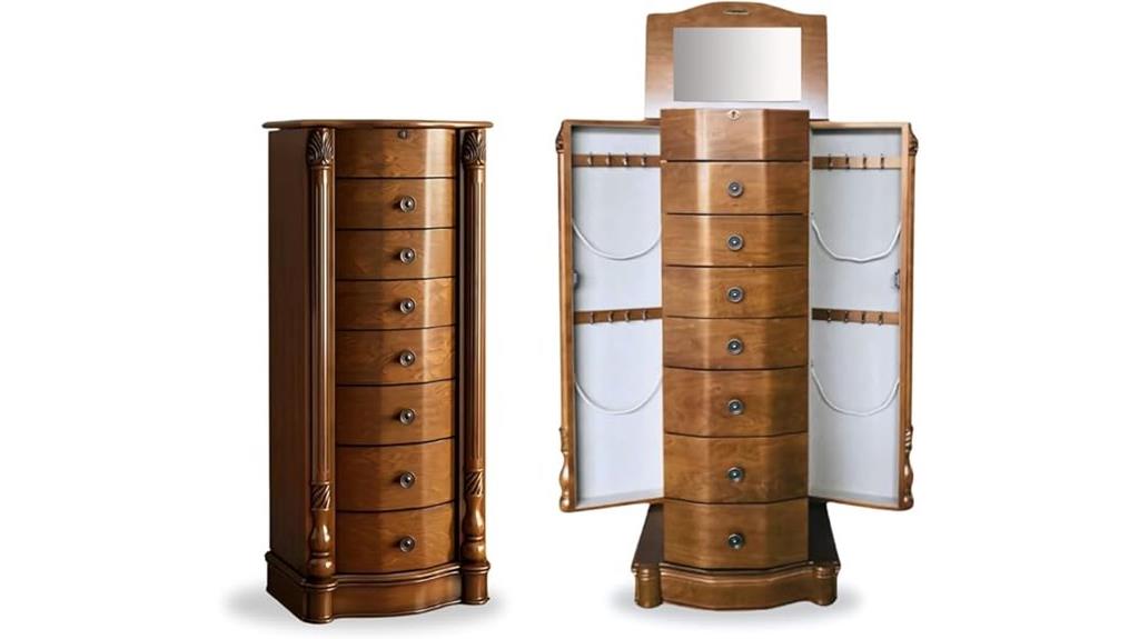 antoinette jewelry storage cabinet