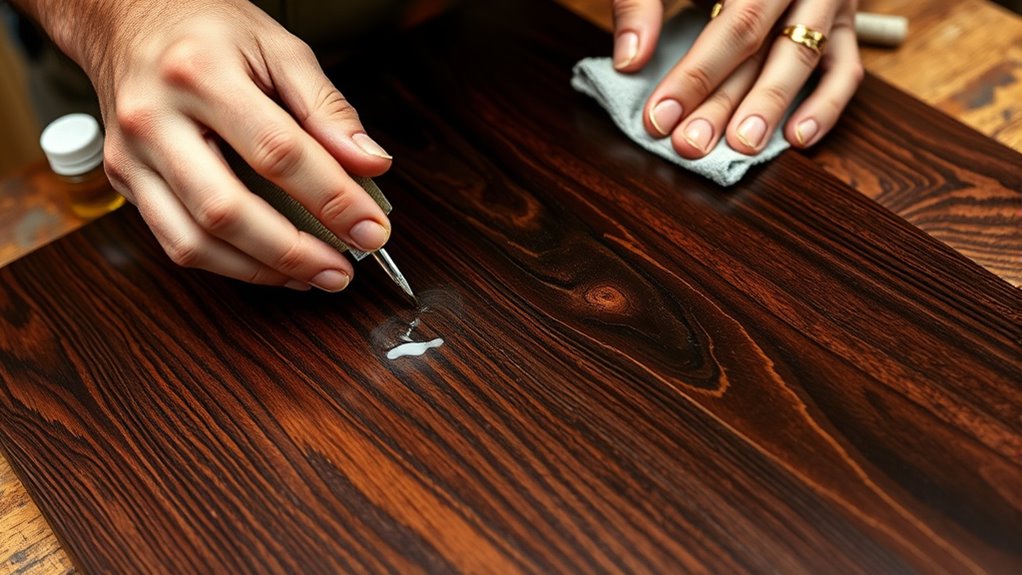 apply even protective finishes