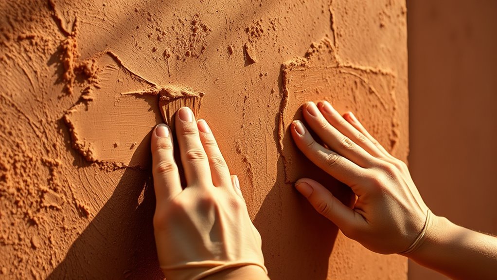 applying traditional plaster techniques