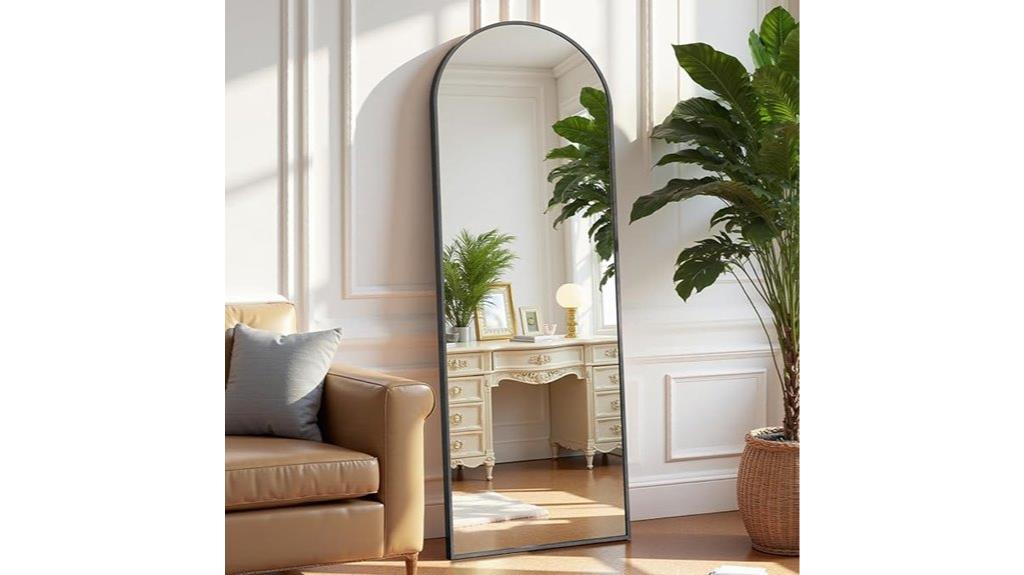 arched full length mirror