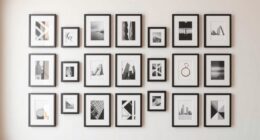 arrange art with grid patterns