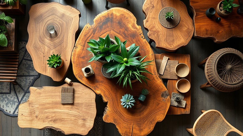 arrange center balance decorate