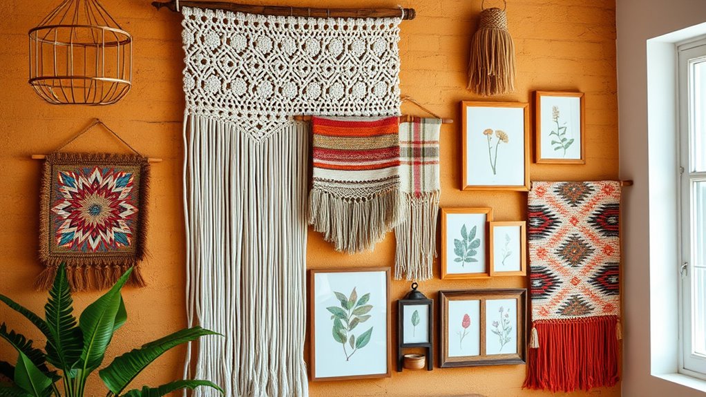 arrange eclectic harmonious artwork