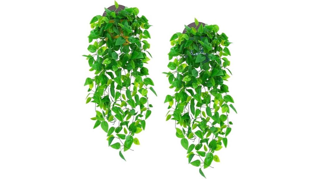 artificial ivy plant set