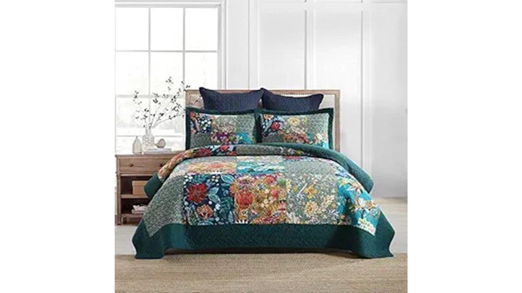 autumn themed cotton quilt set